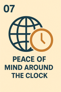 Peace of Mind Around the Clock